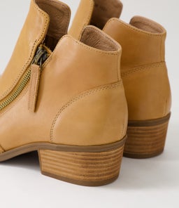 ZONER DF DK TAN NATURAL HEEL LEATHER
