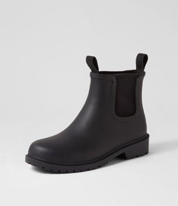SPLASHY DF BLACK BLACK GUMBOOT