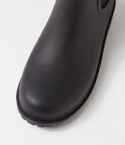 SPLASHY DF BLACK BLACK GUMBOOT