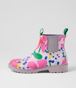 SPLASHY DF FLORAL GUMBOOT