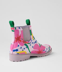 SPLASHY DF FLORAL GUMBOOT