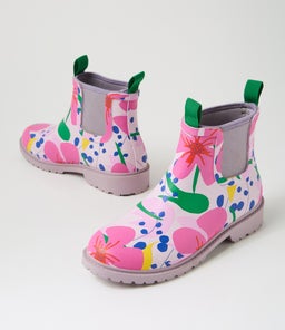 SPLASHY DF FLORAL GUMBOOT