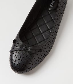 KLANA DF BLACK LEATHER