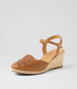FABI DF DK TAN LEATHER