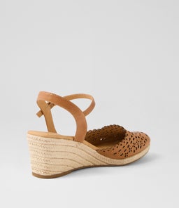 FABI DF DK TAN LEATHER