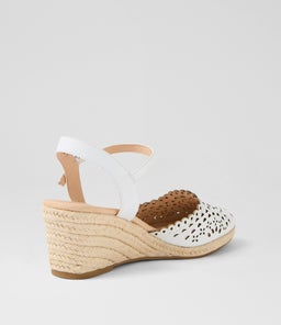 FABI DF WHITE LEATHER