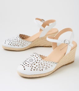 FABI DF WHITE LEATHER