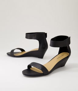 MARSYA DF BLACK LEATHER