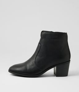 HELEX DF BLACK BLACK HEEL LEATHER