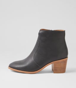 HELEX DF DK DENIM NATURAL HEEL LEATHER