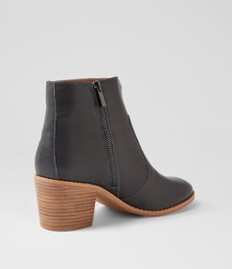 HELEX DF DK DENIM NATURAL HEEL LEATHER