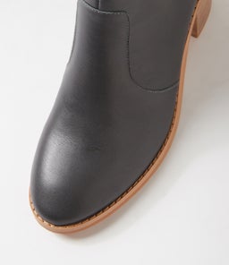 HELEX DF DK DENIM NATURAL HEEL LEATHER