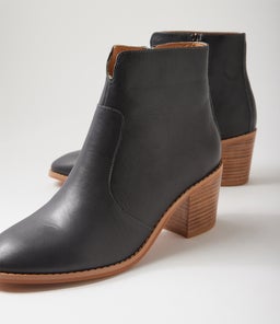 HELEX DF DK DENIM NATURAL HEEL LEATHER