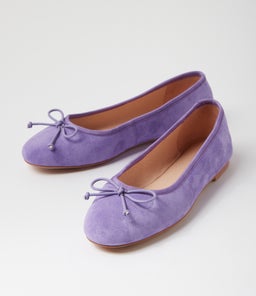 MALERINA DF VIOLET SUEDE
