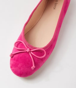 MALERINA DF FUCHSIA SUEDE