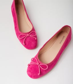 MALERINA DF FUCHSIA SUEDE