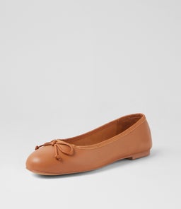 MALERINA DF TAN LEATHER