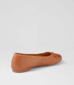MALERINA DF TAN LEATHER