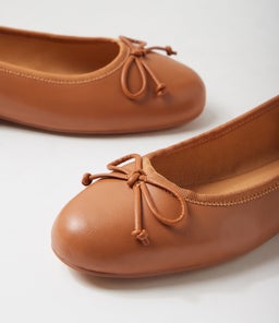 MALERINA DF TAN LEATHER