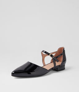 DESSEN DF BLACK PATENT LEATHER
