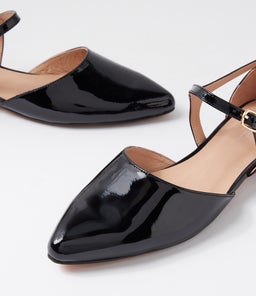 DESSEN DF BLACK PATENT LEATHER