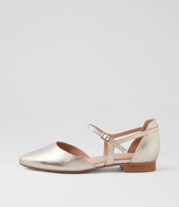 DESSEN DF PLATINO NATURAL HEEL LEATHER