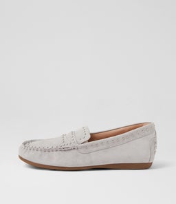 EMBREY DF PALE GREY SUEDE