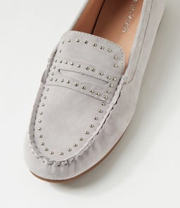 EMBREY DF PALE GREY SUEDE