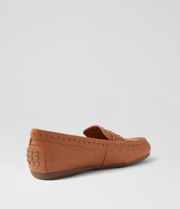 EMBREY DF DK TAN LEATHER