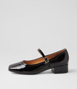 ISLAH DF BLACK PATENT LEATHER