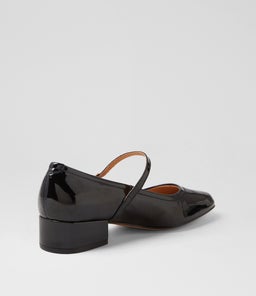 ISLAH DF BLACK PATENT LEATHER