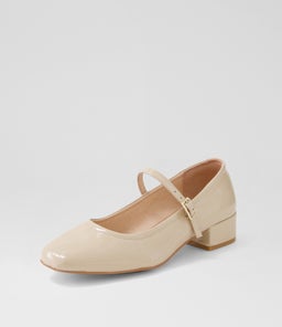 ISLAH DF LATTE PATENT LEATHER
