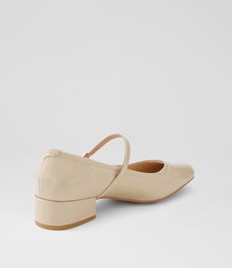 ISLAH DF LATTE PATENT LEATHER