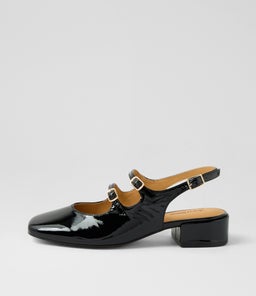 ISHALA DF BLACK PATENT LEATHER
