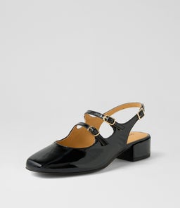 ISHALA DF BLACK PATENT LEATHER