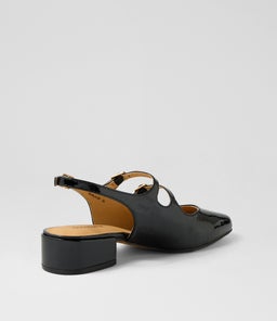ISHALA DF BLACK PATENT LEATHER