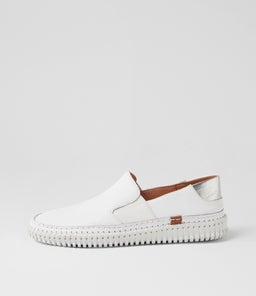 JEMAX DF WHITE SILVER LEATHER
