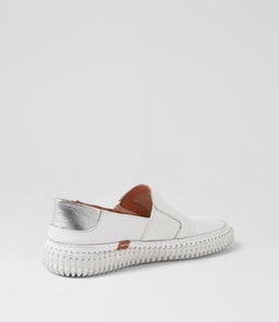 JEMAX DF WHITE SILVER LEATHER