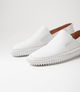 JEMAX DF WHITE SILVER LEATHER