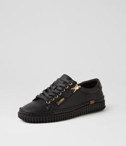 JONZA DF BLACK BLACK SOLE LEATHER