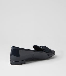 POETNESS DF NAVY PATENT LEATHER