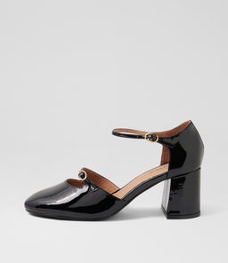 RONDI DF BLACK PATENT LEATHER