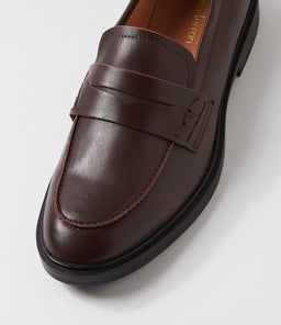 SIENZA DF DK CHOC LEATHER