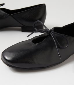 TAZURRA DF BLACK LEATHER