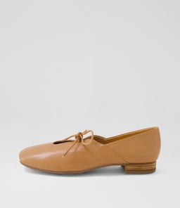 TAZURRA DF DK TAN LEATHER
