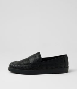 YOEWE DF BLACK BLACK SOLE LEATHER