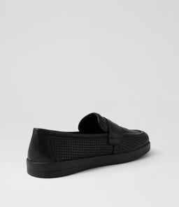 YOEWE DF BLACK BLACK SOLE LEATHER