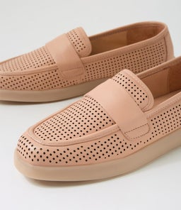 YOEWE DF DK NUDE LEATHER