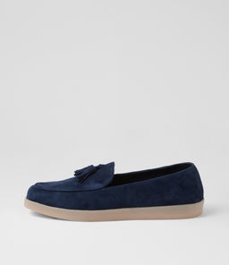YENETA DF NAVY SUEDE