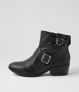ZARELLI DF BLACK LEATHER